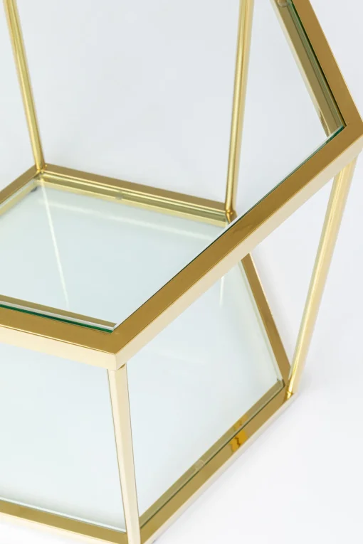 KARE Design Tavolino D'appoggio Comb Oro 55cm - KARE> Tavolo Basso
