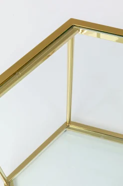 KARE Design Tavolino D'appoggio Comb Oro 55cm - KARE></noscript> Tavolo Basso