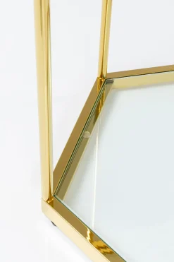 KARE Design Tavolino D'appoggio Comb Oro 55cm - KARE></noscript> Tavolo Basso