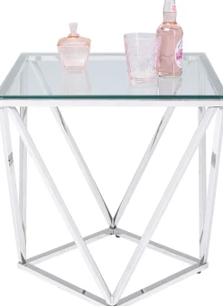 KARE Design Tavolino D'appoggio Cristallo 50x50cm - KARE> Tavolo Basso