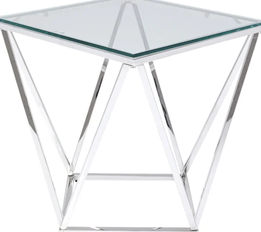 KARE Design Tavolino D'appoggio Cristallo 50x50cm - KARE> Tavolo Basso
