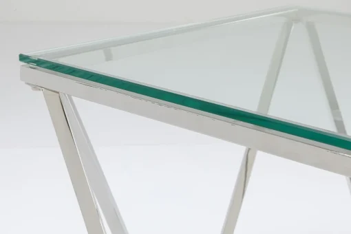 KARE Design Tavolino D'appoggio Cristallo 50x50cm - KARE> Tavolo Basso