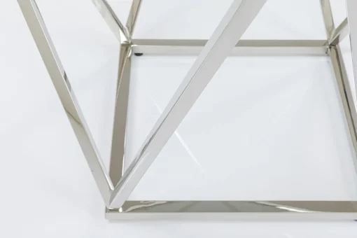 KARE Design Tavolino D'appoggio Cristallo 50x50cm - KARE> Tavolo Basso