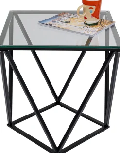 KARE Design Tavolino d'appoggio Cristallo 50x50cm - KARE> Tavolo Basso
