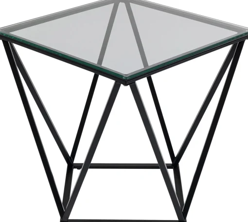 KARE Design Tavolino d'appoggio Cristallo 50x50cm - KARE> Tavolo Basso