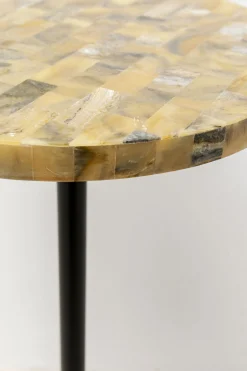 KARE Design Tavolino d'appoggio Domero Mosaic grigio Ø25cm - KARE></noscript> Tavolo Basso