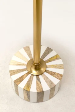 KARE Design Tavolino d'appoggio Domero Cirque ottone bianco Ø25cm - KARE></noscript> Tavolo Basso