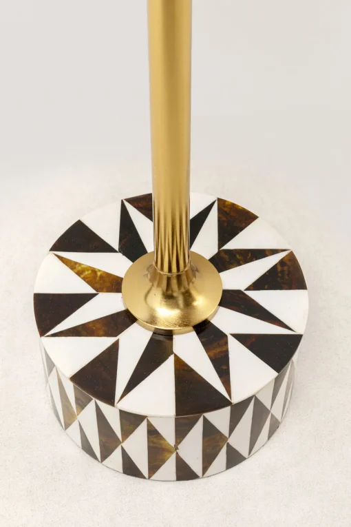 KARE Design Tavolino d'appoggio Domero Star nero marrone Ø25cm - KARE> Tavolo Basso