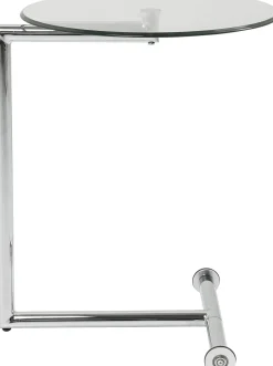 KARE Design Tavolino d'appoggio Easy Living vetro chiaro Ø46 cm - KARE> Tavolo Basso
