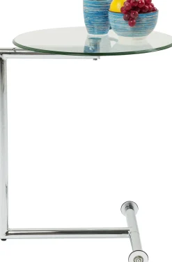 KARE Design Tavolino d'appoggio Easy Living vetro chiaro Ø46 cm - KARE></noscript> Tavolo Basso