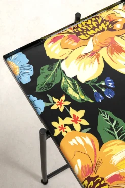 KARE Design Tavolino d'appoggio Flowers Garden quadrato (2/set - KARE></noscript> Tavolo Basso