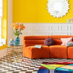 KARE Design TAVOLINO D'APPOGGIO JUPITER ORO Ø55CM - KARE></noscript> Tavolo Basso