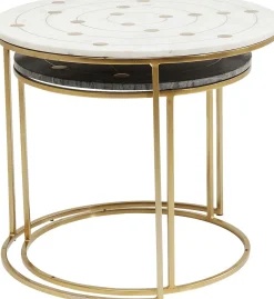 KARE Design TAVOLINO D'APPOGGIO MYSTIC ROUND PICCOLO (2/SET) Ø - KARE></noscript> Tavolo Basso