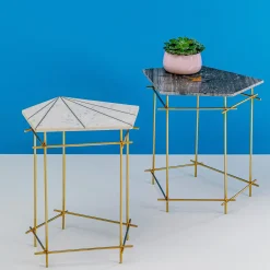 KARE Design Tavolino d'appoggio Mystic Pentagon grande - KARE> Tavolo Basso