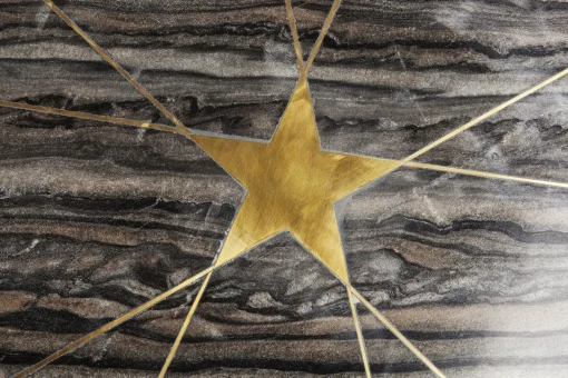 KARE Design Tavolino d'appoggio Mystic Pentagon grande - KARE> Tavolo Basso