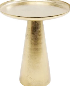 KARE Design Tavolino D'appoggio Plateau Uno Ottone Ø45cm - KARE> Tavolo Basso
