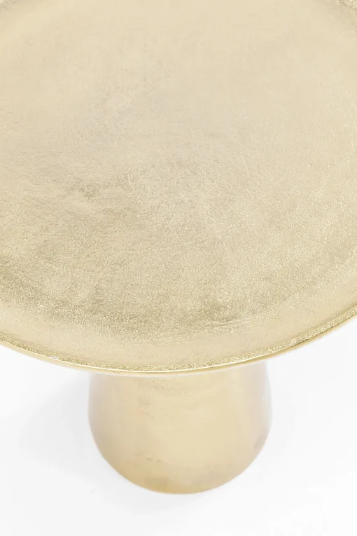 KARE Design Tavolino D'appoggio Plateau Uno Ottone Ø45cm - KARE> Tavolo Basso