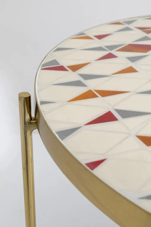 KARE Design Tavolino d'appoggio Priya bianco (2/set) - KARE> Tavolo Basso
