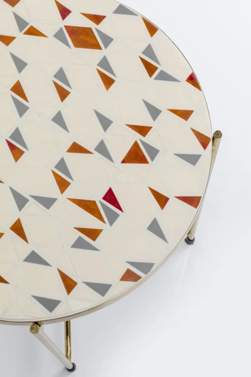 KARE Design Tavolino d'appoggio Priya bianco (2/set) - KARE> Tavolo Basso