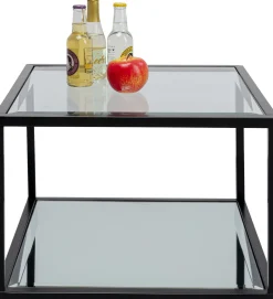 KARE Design Tavolino d'appoggio Quadro nero 50x50cm - KARE> Tavolo Basso