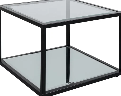 KARE Design Tavolino d'appoggio Quadro nero 50x50cm - KARE> Tavolo Basso