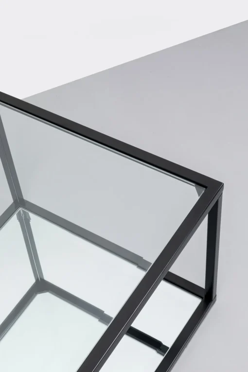 KARE Design Tavolino d'appoggio Quadro nero 50x50cm - KARE> Tavolo Basso