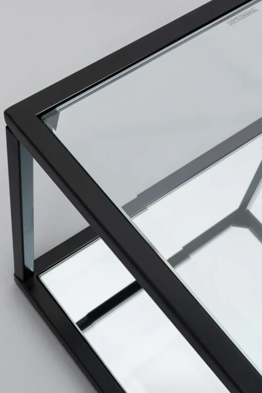 KARE Design Tavolino d'appoggio Quadro nero 50x50cm - KARE> Tavolo Basso