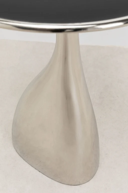 KARE Design Tavolino d'appoggio Spacey argento Ø36cm - KARE> Tavolo Basso