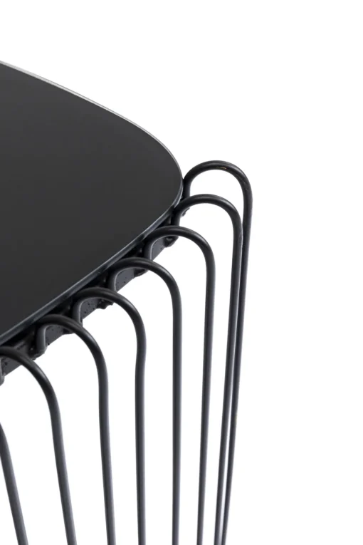KARE Design Tavolino d'appoggio Wire Triangle nero (2/Set) - KARE> Tavolo Basso
