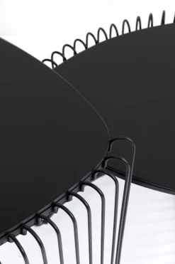 KARE Design Tavolino d'appoggio Wire Triangle nero (2/Set) - KARE></noscript> Tavolo Basso
