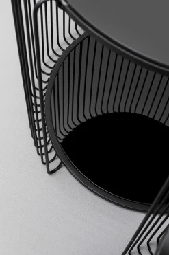 KARE Design Tavolino d'appoggio Wire Cut Out nero (2/Set) - KARE></noscript> Tavolo Basso