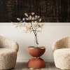 KARE Design Tavolino Endless Vegas arancione Ø47cm - KARE> Tavolo Basso
