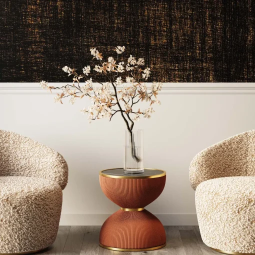 KARE Design Tavolino Endless Vegas arancione Ø47cm - KARE> Tavolo Basso