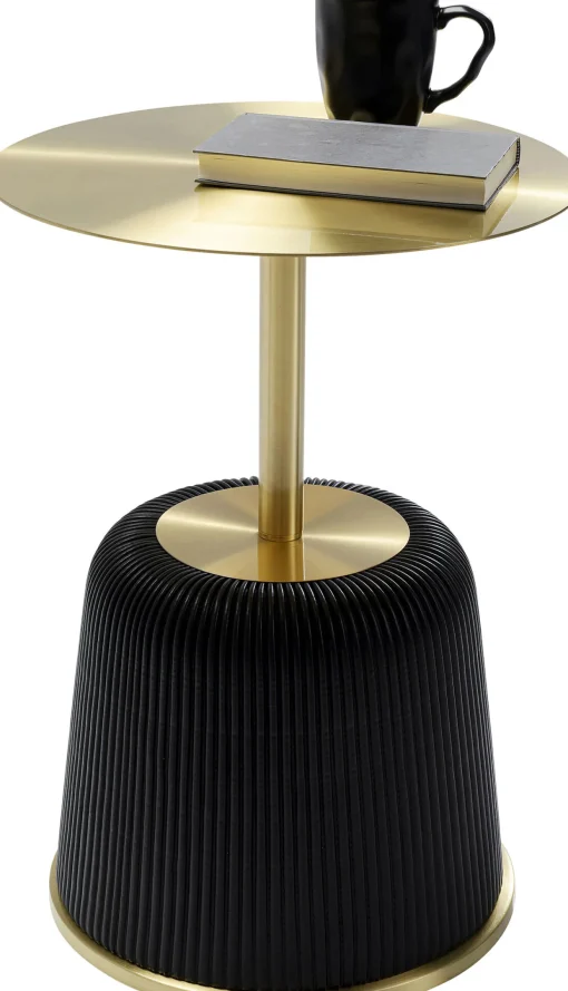 KARE Design Tavolino Endless Vegas nero Ø40cm - KARE> Tavolo Basso