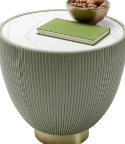 KARE Design Tavolino Endless Vegas verde Ø47cm - KARE> Tavolo Basso