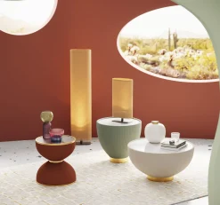 KARE Design Tavolino Endless Vegas verde Ø47cm - KARE></noscript> Tavolo Basso
