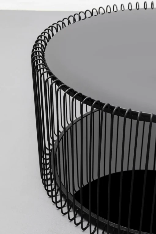 KARE Design Tavolino Wire Double nero (2/Set) - KARE> Tavolo Basso