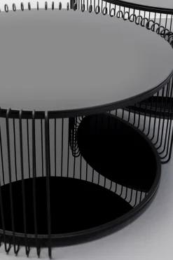 KARE Design Tavolino Wire Double nero (2/Set) - KARE></noscript> Tavolo Basso