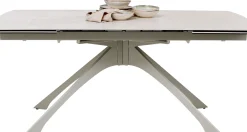 KARE Design Tavolo allungabile Lana Greige 180(40+40)x90cm - KARE> Tavoli