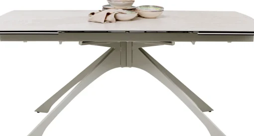 KARE Design Tavolo allungabile Lana Greige 180(40+40)x90cm - KARE> Tavoli