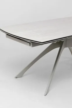 KARE Design Tavolo allungabile Lana Greige 180(40+40)x90cm - KARE></noscript> Tavoli