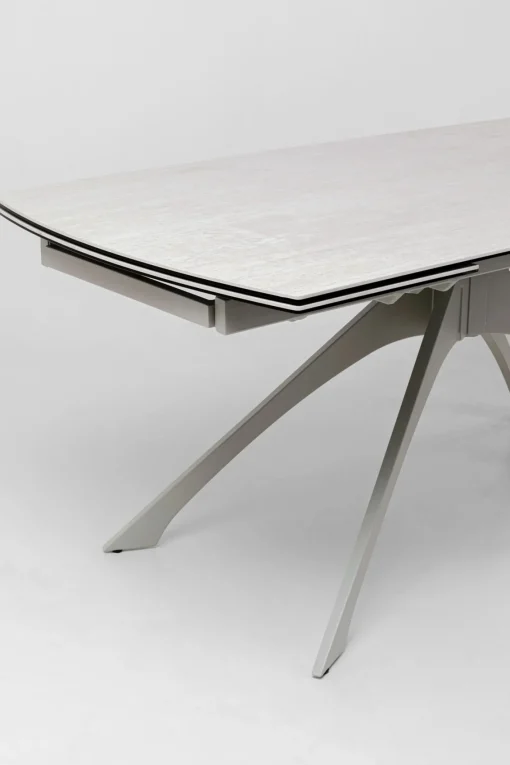 KARE Design Tavolo allungabile Lana Greige 180(40+40)x90cm - KARE> Tavoli