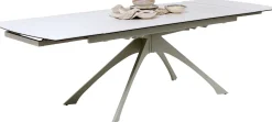 KARE Design Tavolo allungabile Lana Greige 180(40+40)x90cm - KARE></noscript> Tavoli