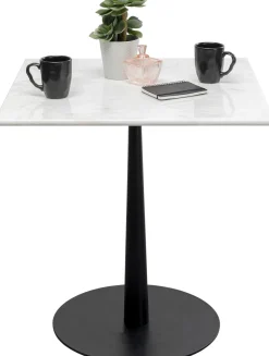 KARE Design Tavolo bistrot Capri Bianco 70x70cm - KARE> Tavoli