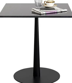 KARE Design Tavolo bistrot Capri Nero 70x70cm - KARE> Tavoli