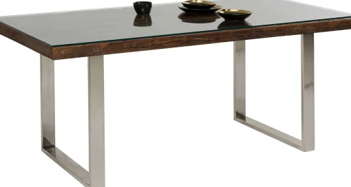 KARE Design Tavolo Conley Cromato 180x90cm - KARE> Tavoli
