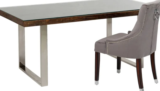 KARE Design Tavolo Conley Cromato 180x90cm - KARE> Tavoli