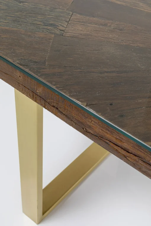 KARE Design Tavolo Conley ottone 160x80 cm - KARE> Tavoli