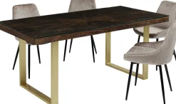 KARE Design Tavolo Conley Ottone 180x90cm - KARE> Tavoli