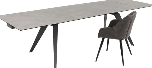 KARE Design Tavolo Estensibile Amsterdam Scuro 200(45+45)x100cm - KARE> Tavoli